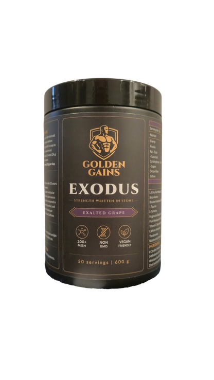 EXODUS Pre-Workout | Daily Driver Formula | 600g