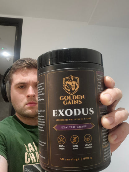 EXODUS Pre-Workout | Daily Driver Formula | 600g